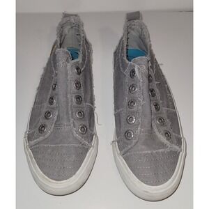 Blowfish Malibu Women's PlayFashion Sneaker LightGreyHipsterSmoked Twill US 7
